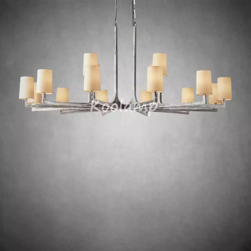 KL Waring Round Chandelier 60"