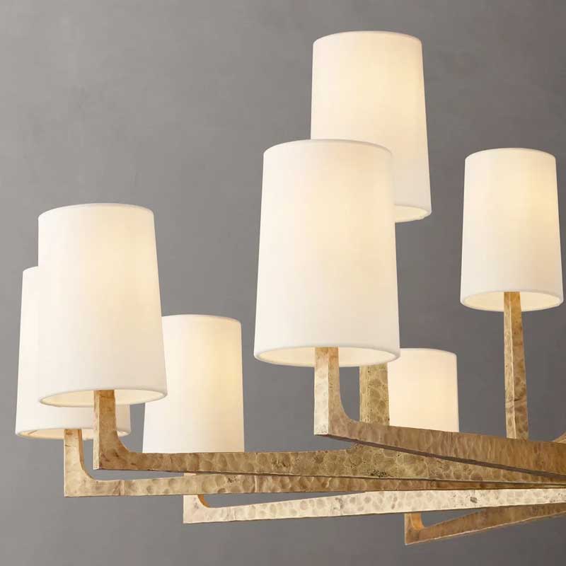 KL Waring Round Chandelier 60"