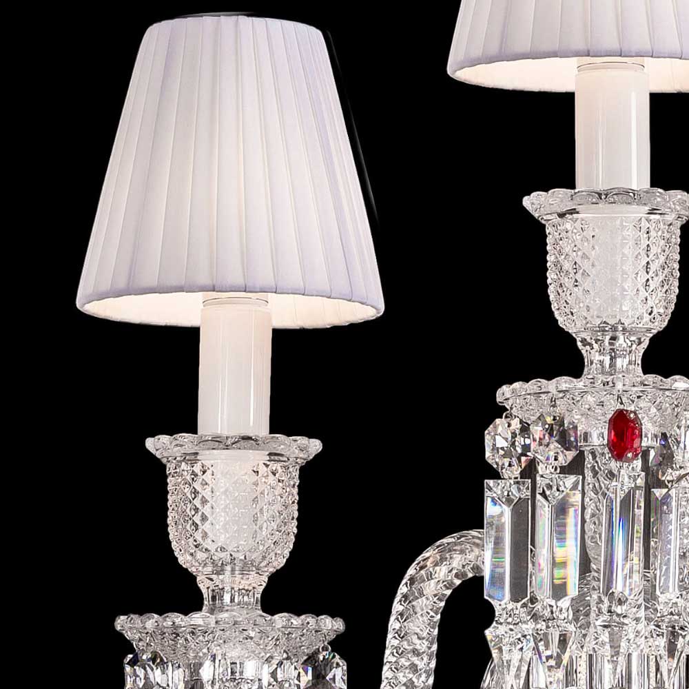Zenith Bacara Crystal 3-Light Wall Sconce