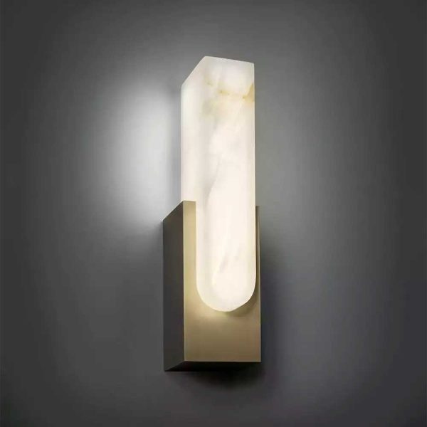 Agatha Alabaster Sconce