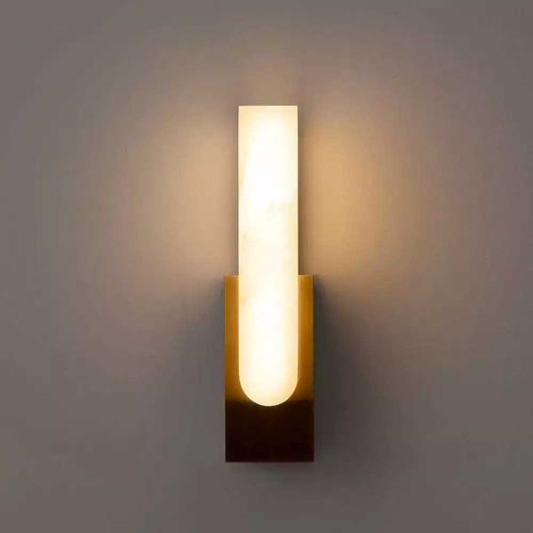 Agatha Alabaster Sconce