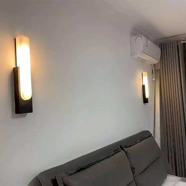 Agatha Alabaster Sconce