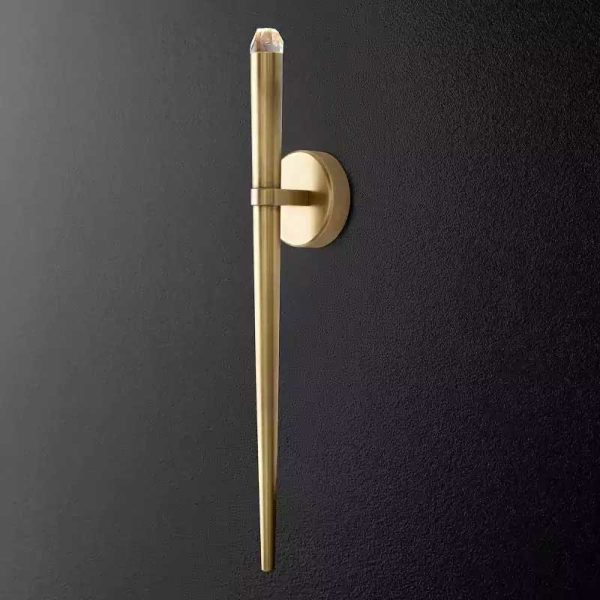 Aquitaine Modern Torch Wall Sconce