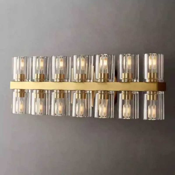 Arcachon Glass 14 Lights Wall Sconce