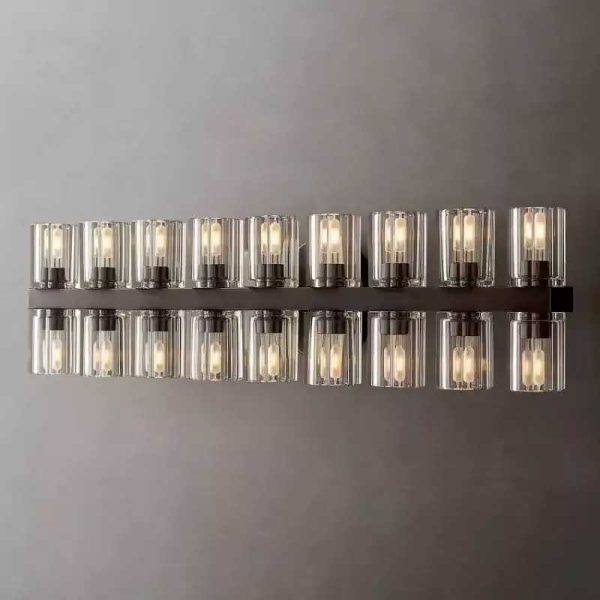 Arcachon Glass 18 Lights Wall Sconce
