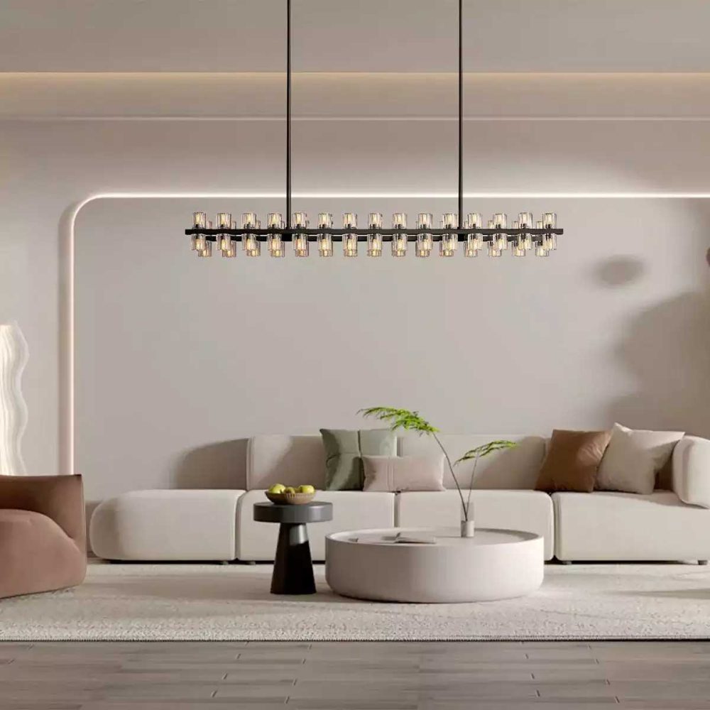 Arcachon LED Rectangular Chandelier 54