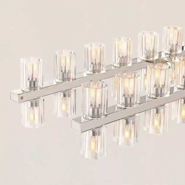 Arcachon LED Rectangular Chandelier 72