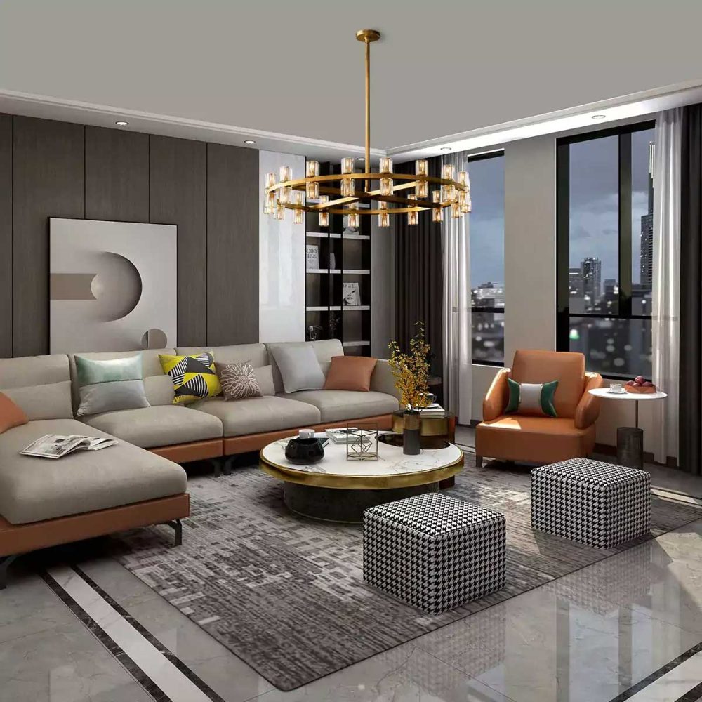 Arcachon LED Round Chandelier 36