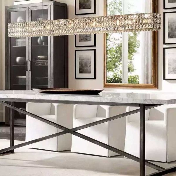 Bayview Crystal Linear Chandelier