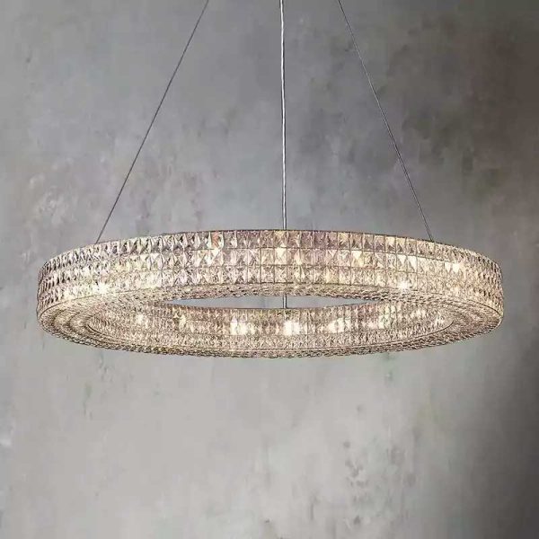 Bayview Crystal Round Chandelier