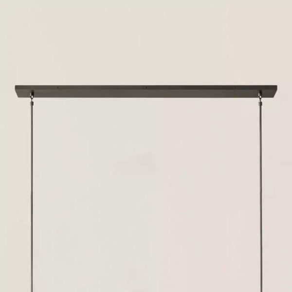 Boule De Cristal Clear Glass Linear Chandelier 48