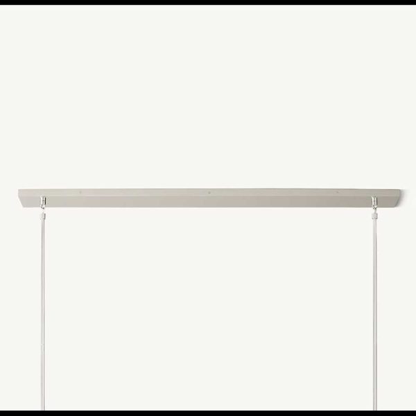 Boule De Cristal Clear Glass Linear Chandelier 48