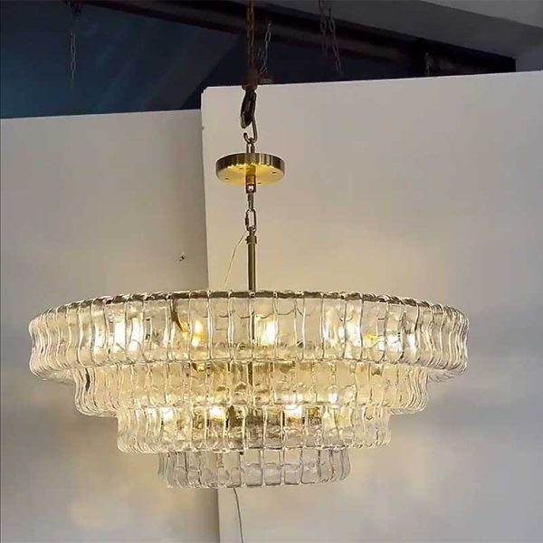 Ghiaccio Round Chandelier