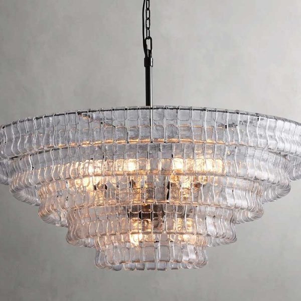 Ghiaccio Round Chandelier