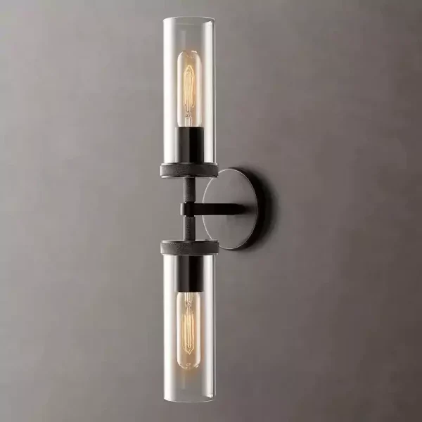 Lambeth Knurled Linear Wall Sconce