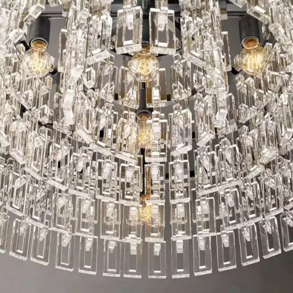 MARIGNAN ROUND CHANDELIER 48 bronze