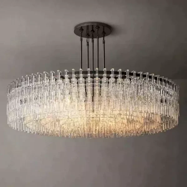 MARIGNAN ROUND CHANDELIER 60 bronze