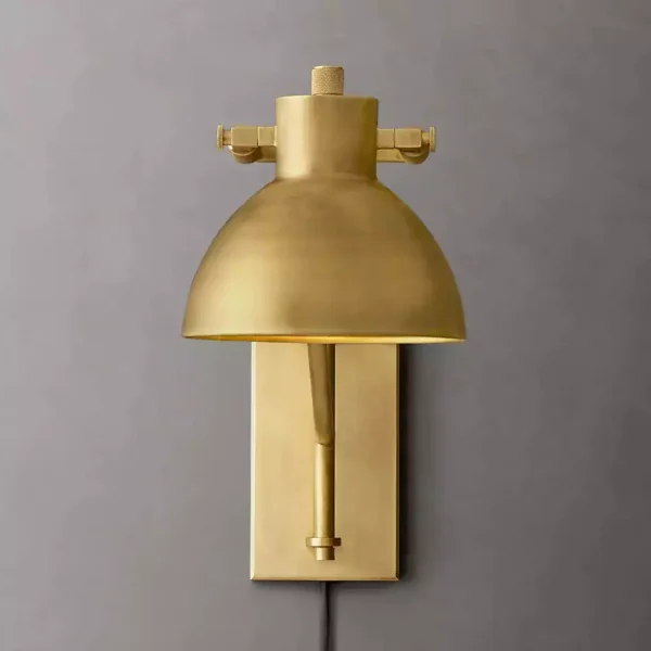Machinist Swing-Arm Task Wall Sconce