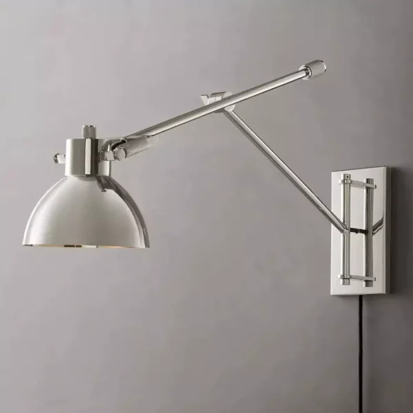 Machinist Swing-Arm Task Wall Sconce