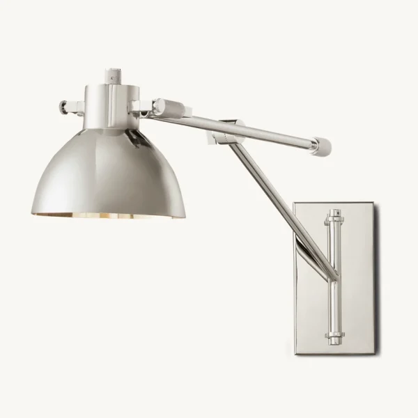 Machinist Swing-Arm Task Wall Sconce
