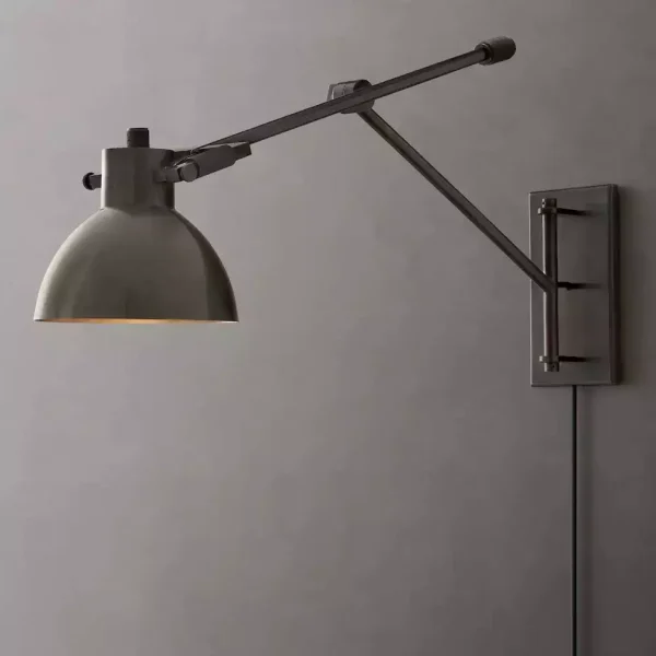 Machinist Swing-Arm Task Wall Sconce