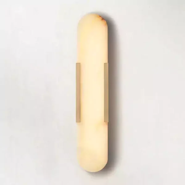 Melange Alabaster Sconce