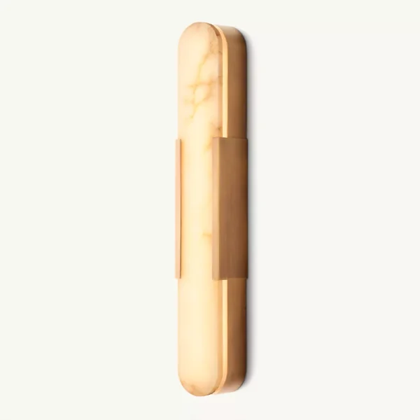 Melange Alabaster Sconce 28