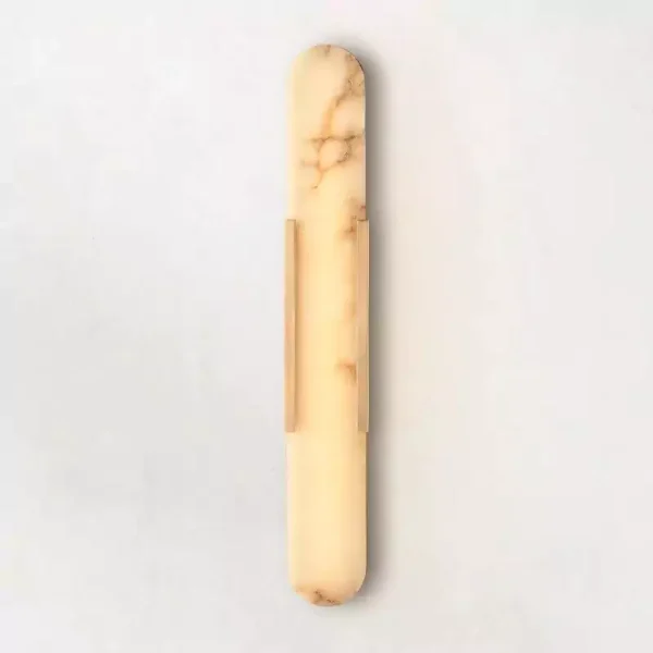 Melange Alabaster Sconce