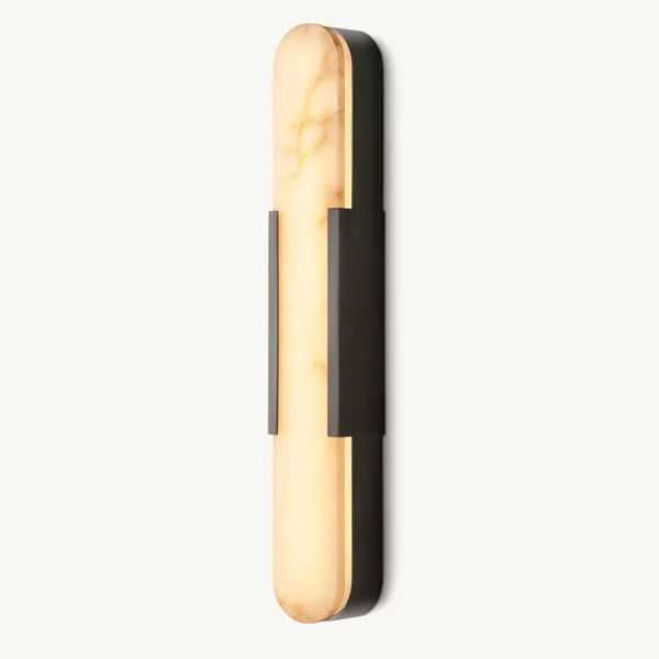 Melange Alabaster Sconce 28