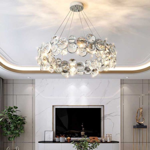 Opal Unique Elegance Crystal Chandelier