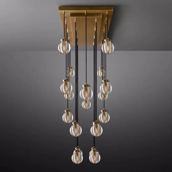 Pearl Rectangular Chandelier 54