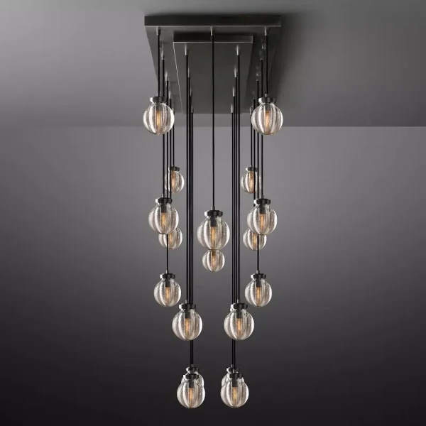 Pearl Rectangular Chandelier 54