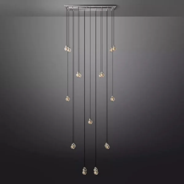 Pearl Rectangular Chandelier 54