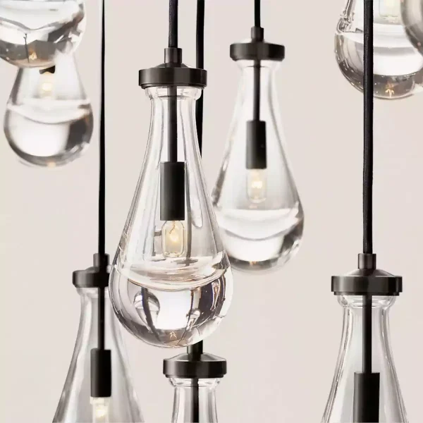 RAIN RECIANGULAR CHANDELIER 54