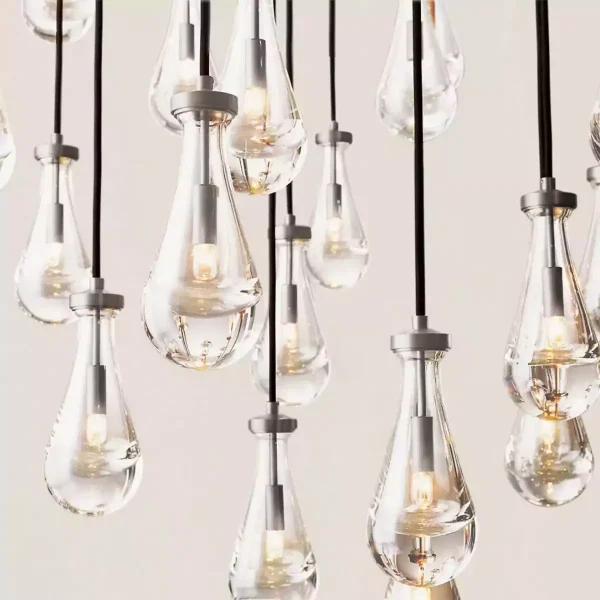 RAIN RECIANGULAR CHANDELIER 54