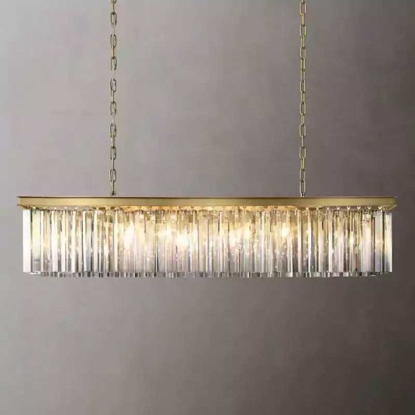 RHYS Rectangular Chandelier 60