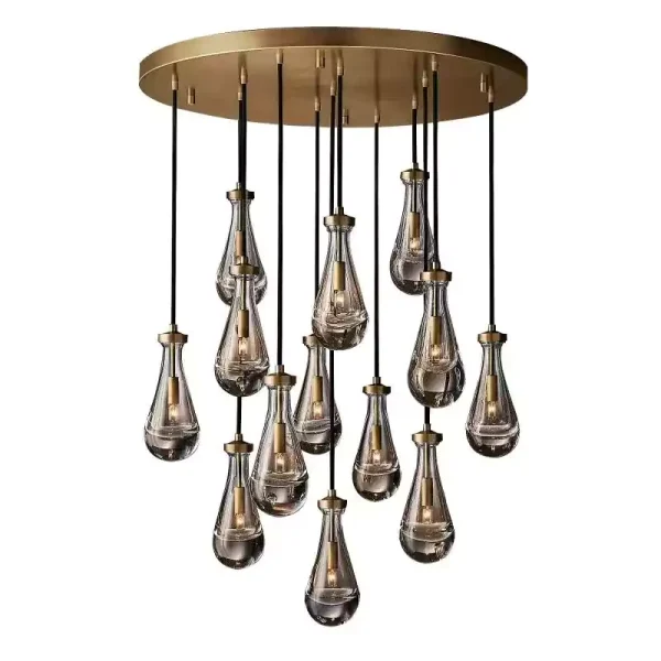 Rain Round Chandelier 36