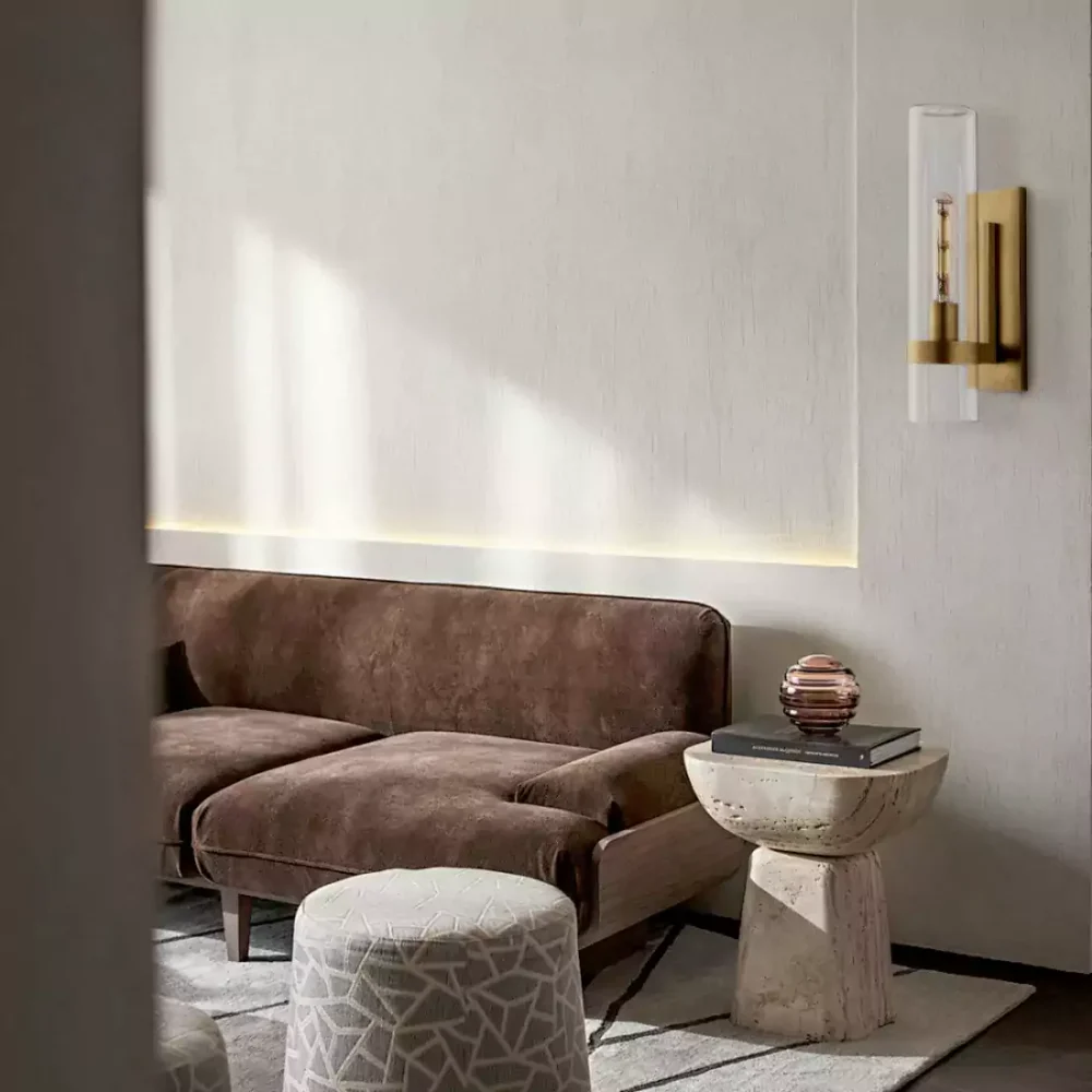 Ravelle Grand Wall Sconce brass