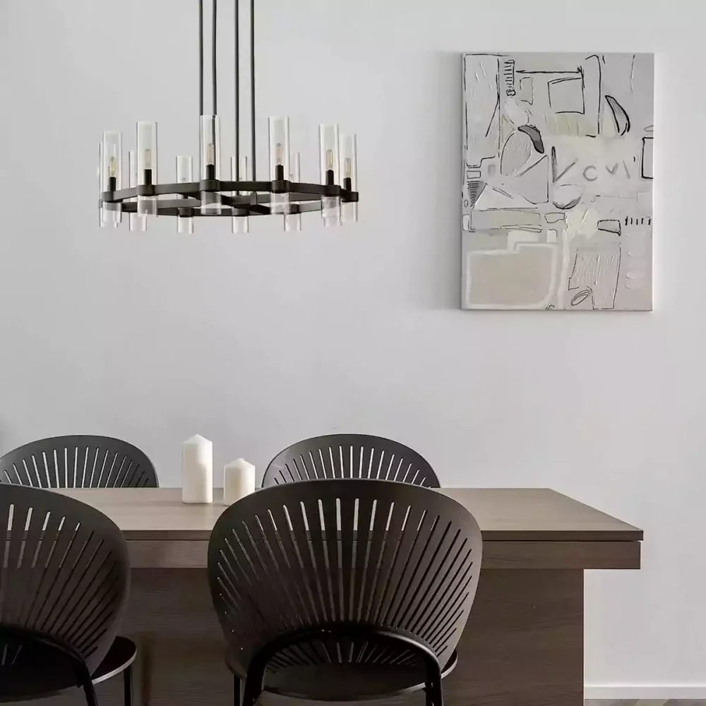 Ravelle Round Chandelier 36