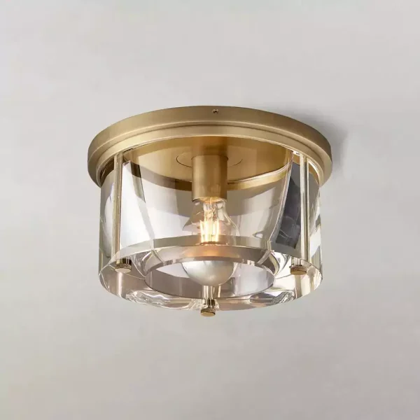 SAVILE ROUND FLUSHMOUNT