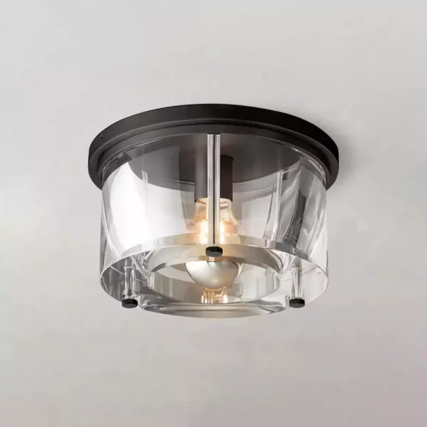 SAVILE ROUND FLUSHMOUNT