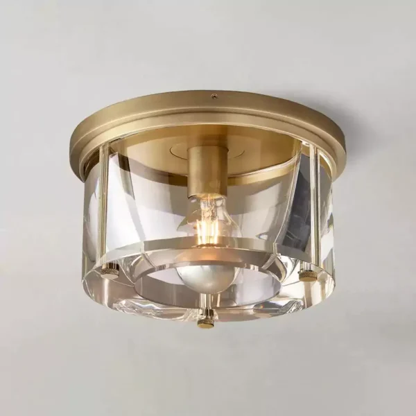 SAVILE ROUND FLUSHMOUNT