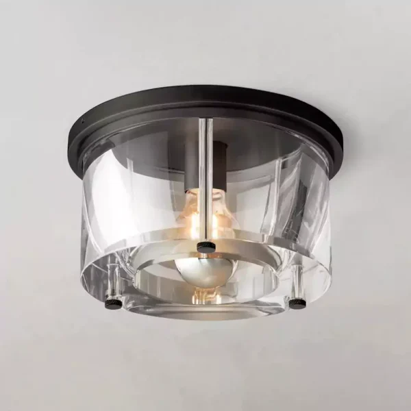 SAVILE ROUND FLUSHMOUNT