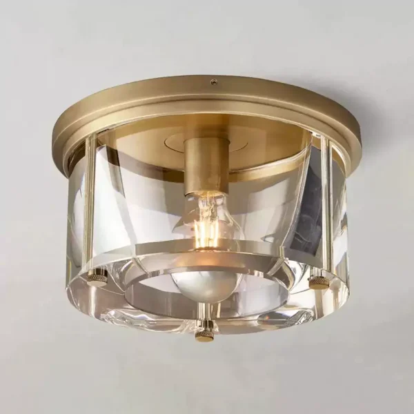 SAVILE ROUND FLUSHMOUNT