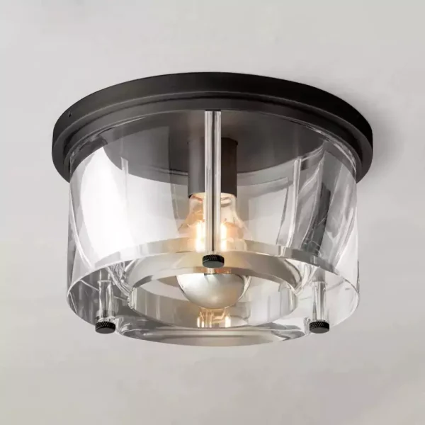 SAVILE ROUND FLUSHMOUNT