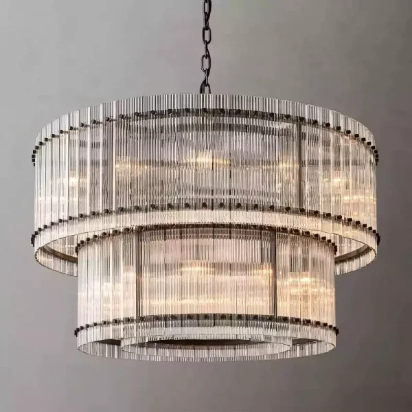 San Marco Two Tier Round Chandelier 48