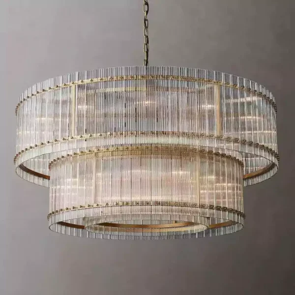 San Marco Two Tier Round Chandelier 60