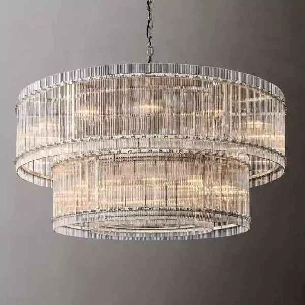 San Marco Two Tier Round Chandelier 60