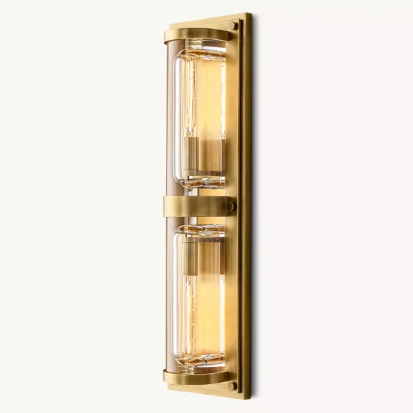 Savile Round Linear Wall Sconce