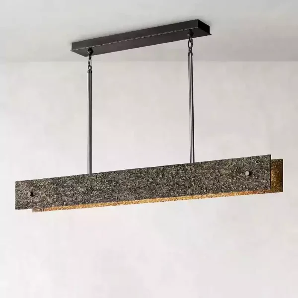 VOUVRAY LINEAR CHANDELIER 54 bronze